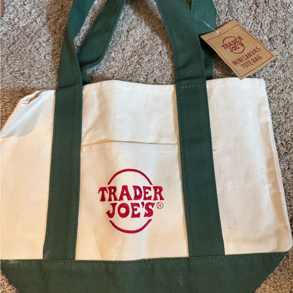 Brand New Trader Joe’s mini tote Smoke free